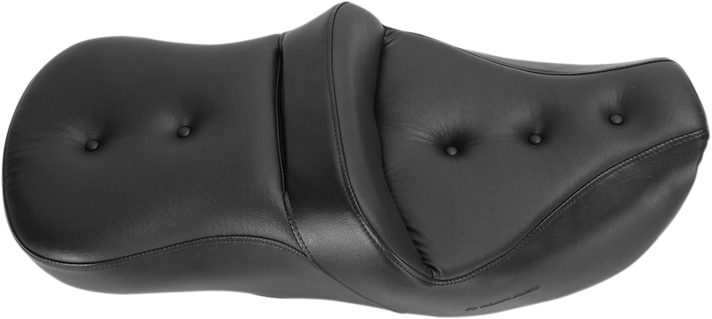 Pillow Top Roadsofa™ Seat - Heated - Black - FLH/FLT '08-'24