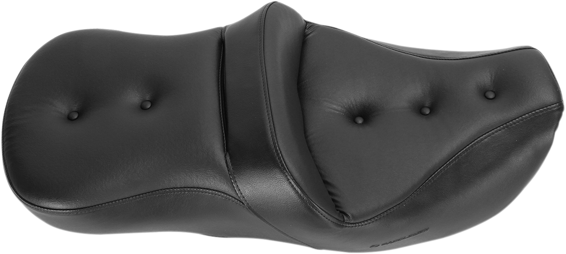 Pillow Top Roadsofa™ Seat - Heated - Black - FLH/FLT '08-'24