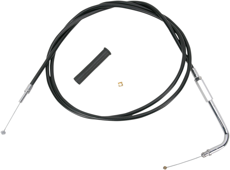 Black Vinyl Throttle Cable - 24-1/2"