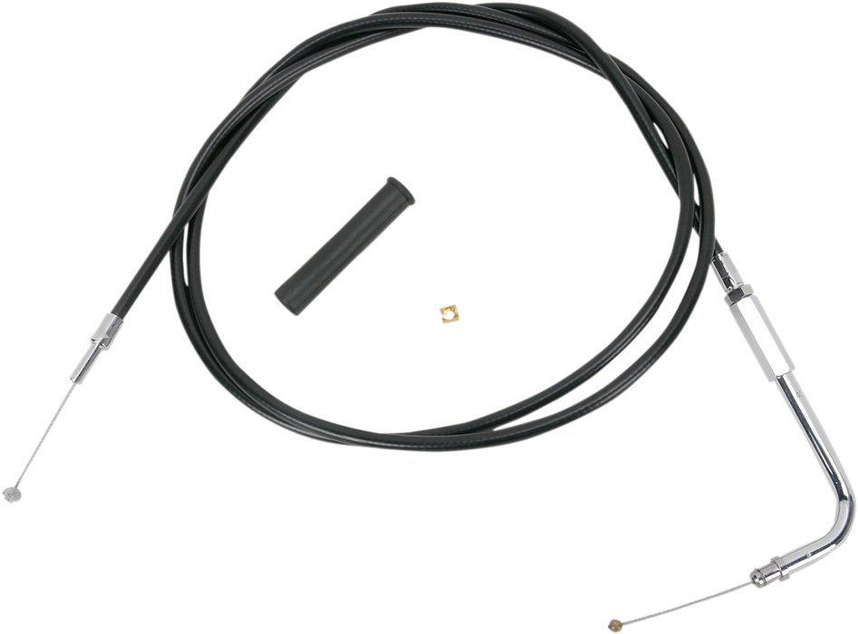Black Vinyl Throttle Cable - 24-1/2"