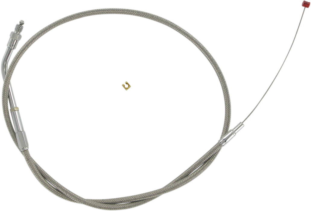Stainless Steel Throttle Cable - '88-'95 Sportster