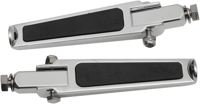 Bolt-On Foot Pegs - Rubber Inlay