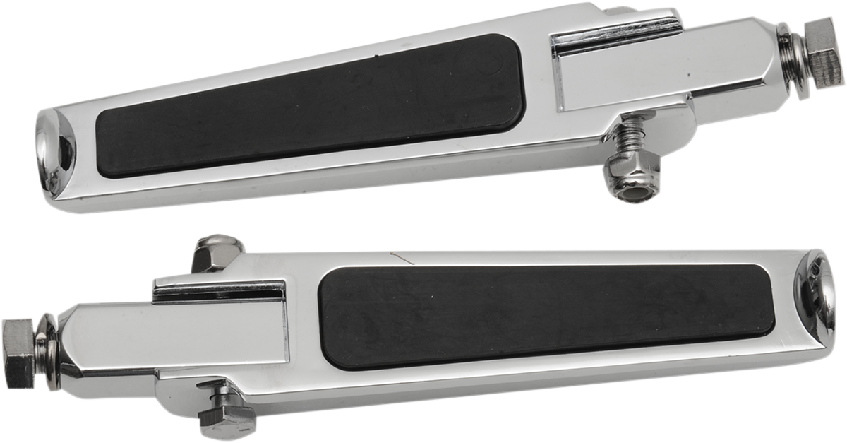 Bolt-On Foot Pegs - Rubber Inlay