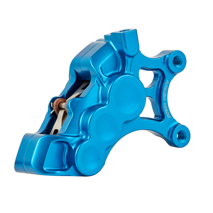 6-Piston Differential Bore Brake Calipers, 14" Blue
