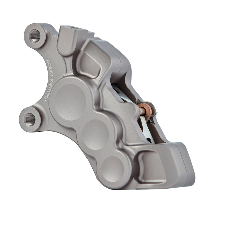 6-Piston Differential Bore Brake Calipers, 11.8" Titanium