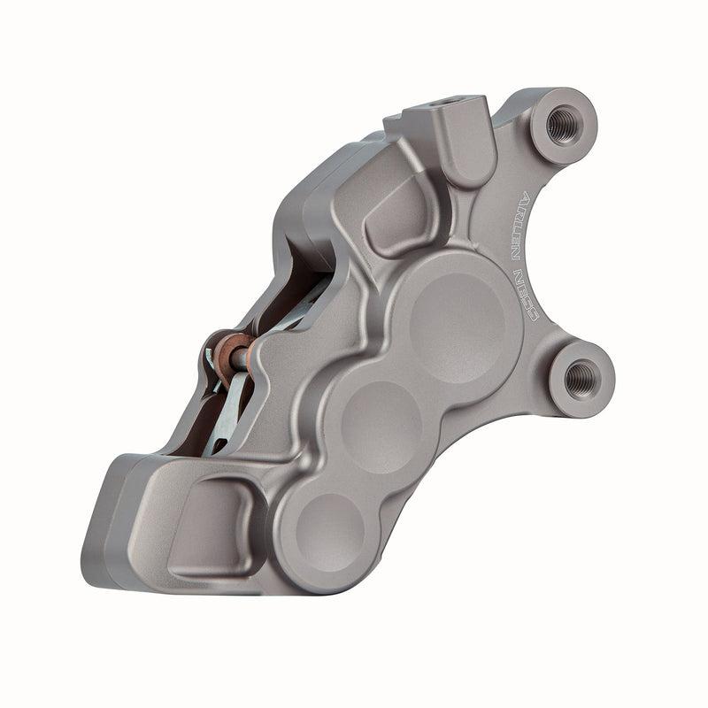 6-Piston Differential Bore Brake Calipers, 11.8" Titanium
