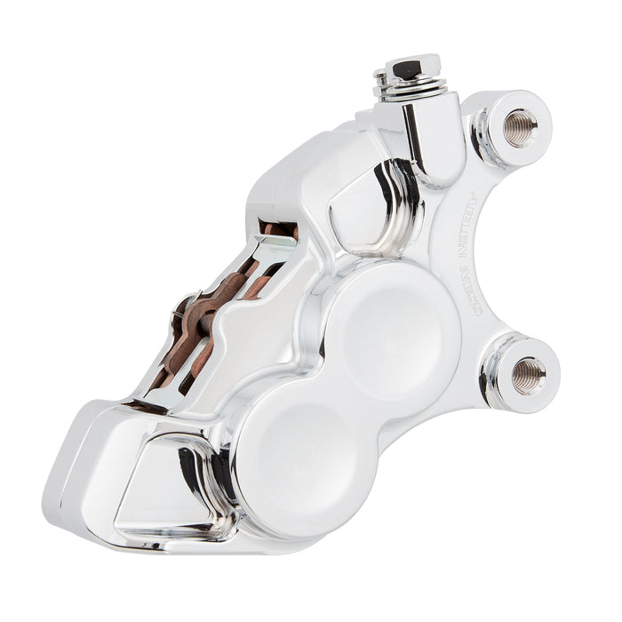 4-Piston Brake Calipers, 11.8" Chrome