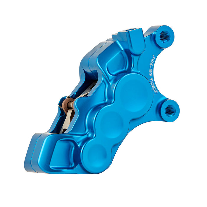 6-Piston Differential Bore Brake Calipers, 11.8" Blue