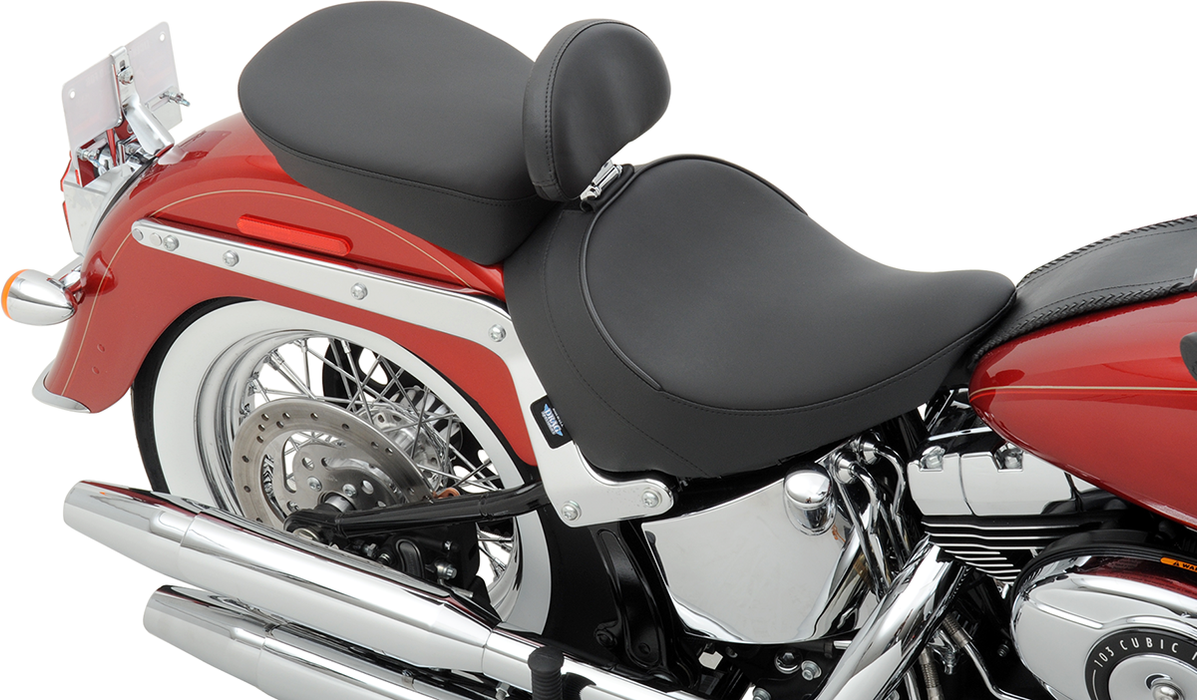 Solo Seat - Smooth - Backrest - FLST '00-'17