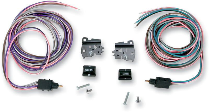 Handlebar Switch Kit - Radio - Black