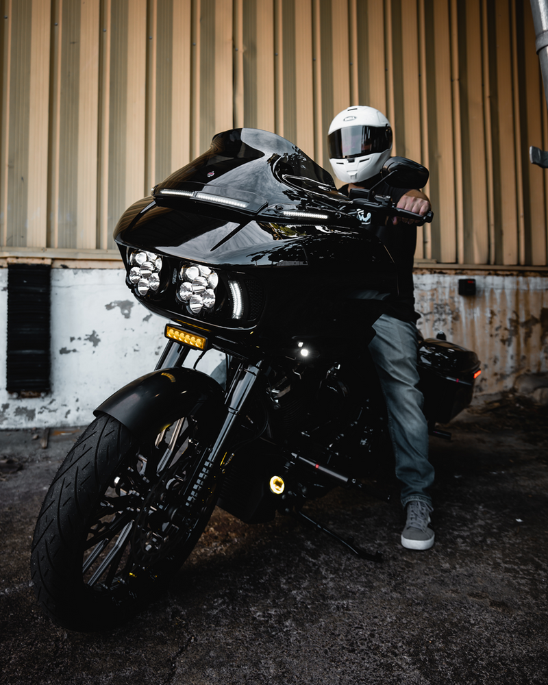 Shark Demon 2 Headlight kit for Road Glides