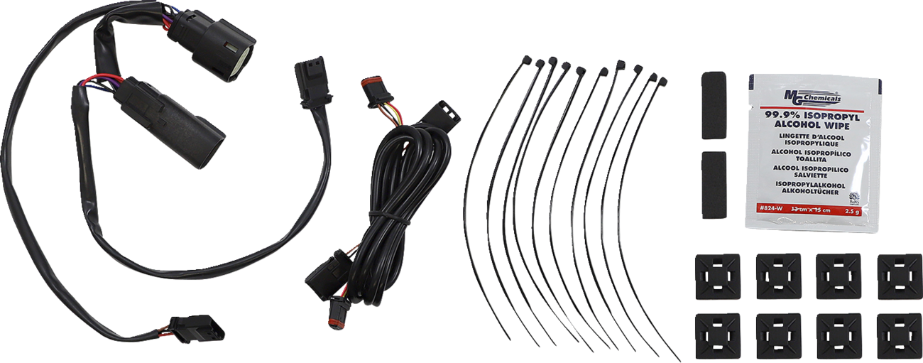 Latch Light - Saddlebag - Dual Color - Smoke - Chrome