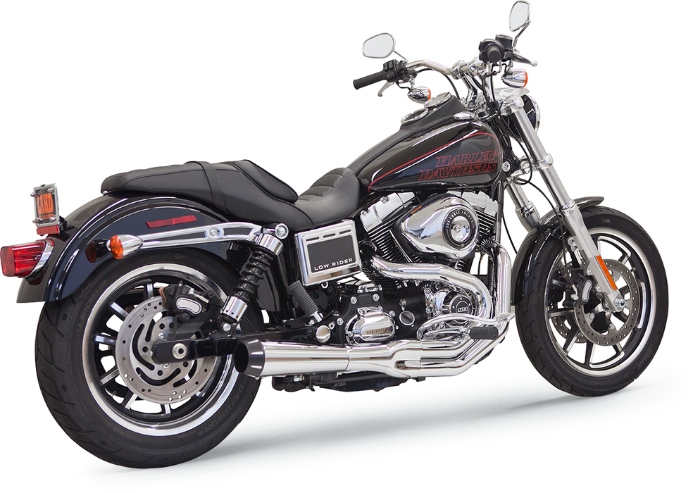 Mega Power Exhaust - Chrome - Short - FXS/FLS