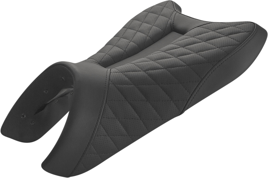 LS Track Seat - Lattice Stitched - Black - Duke 790/890 '19-'23