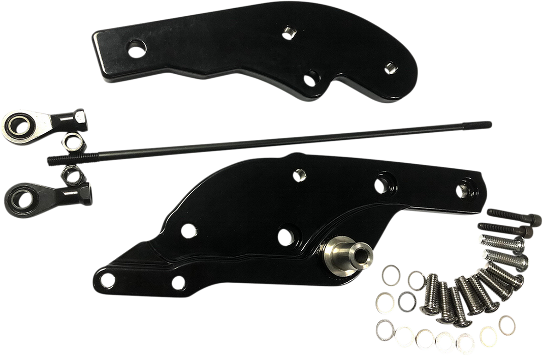 Forward Control Extensions - 3" Forward - Black - FL/FX