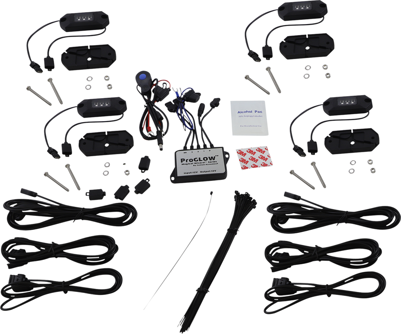 Rock Lights Kit - Color Changing