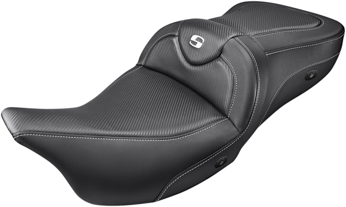 Heated Roadsofa™ Seat - Carbon Fiber - w/ Backrest