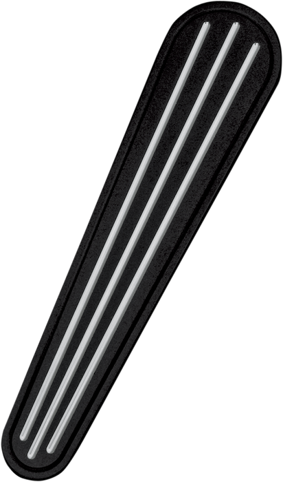 Dash Insert - Smooth - Chrome