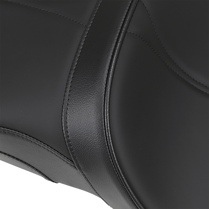 Low-Profile Touring Seat - Black - Passenger Backrest - Victory Hammer '05-'17
