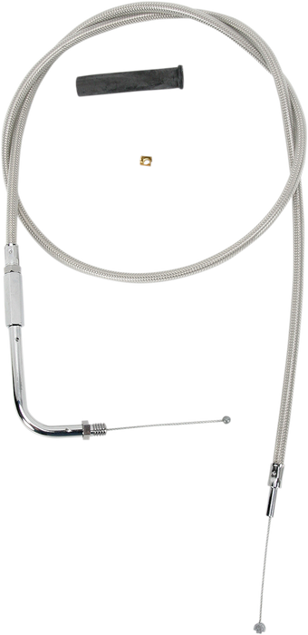 Stainless Braided Throttle Cable - 42"