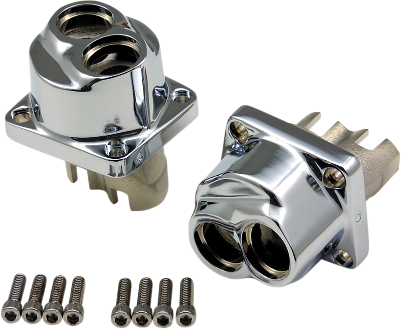Lifter Blocks - Chrome - Evolution/Big Twin