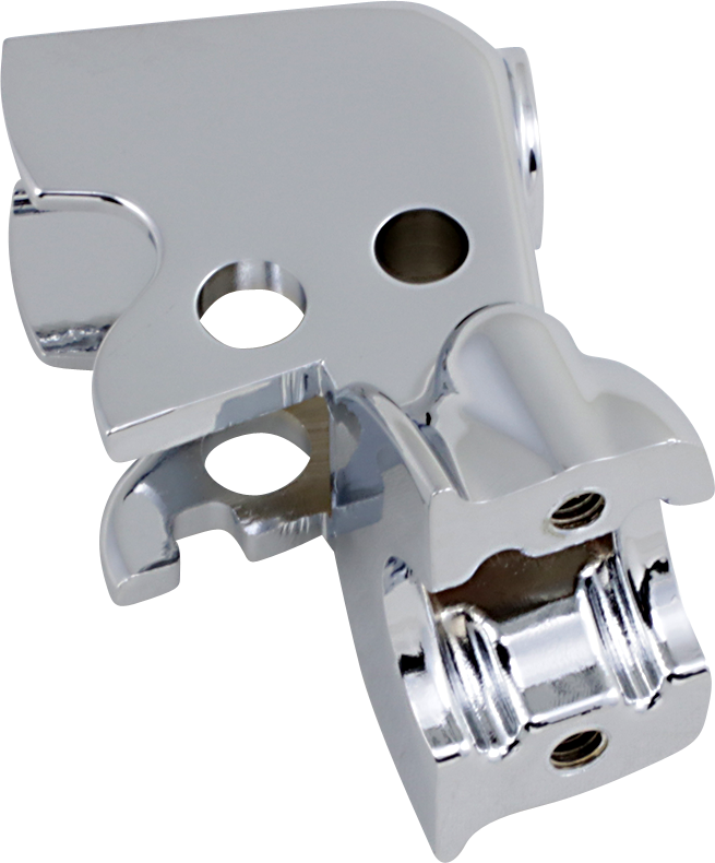 Clutch Lever Bracket - Chrome