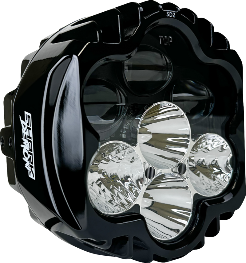 Shark Demon Headlight kit for Dyna, FXR, Softail, Sportster