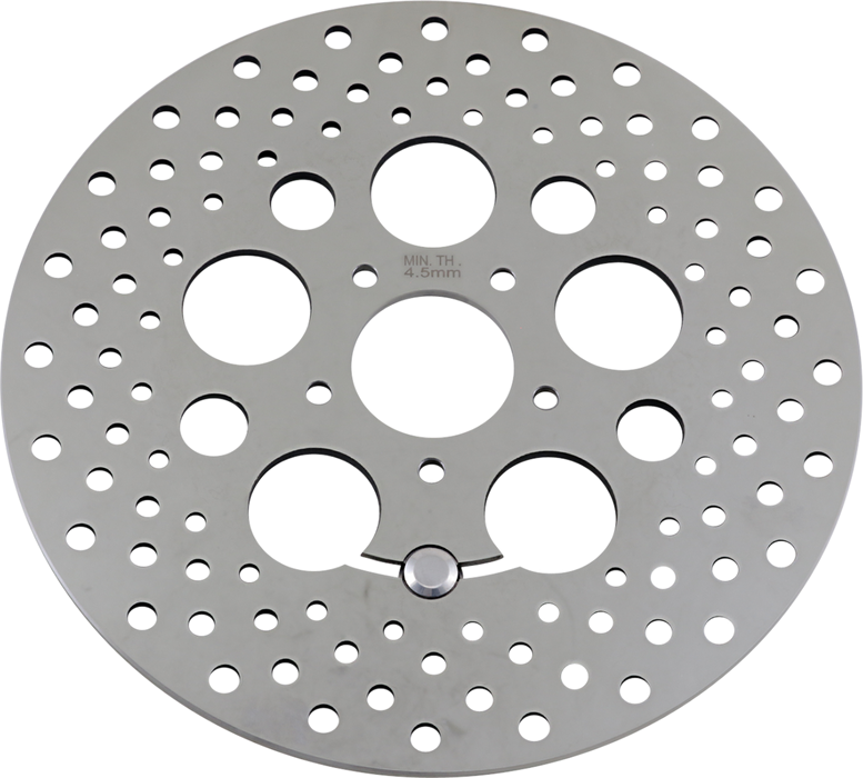 Drilled Brake Rotor - Front - 11.8" - Touring/Trike