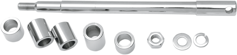 Axle Kit - Front - Chrome - '86-'99 Softail
