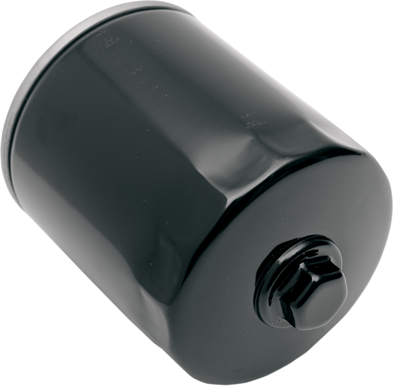 Oil Filter with Nut - Black - Twin Cam/M8