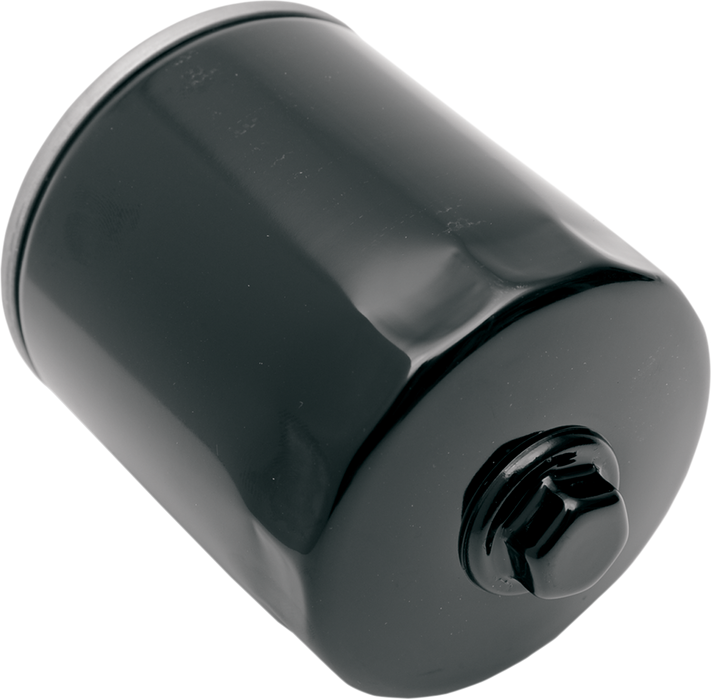 Oil Filter with Nut - Black - Twin Cam/M8