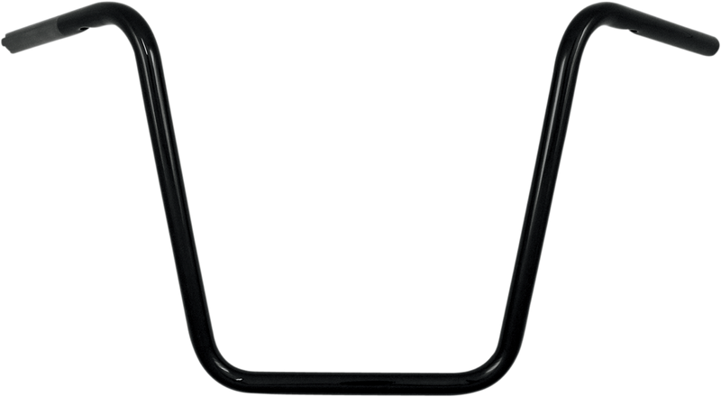 1" Touring Handlebar - Ape Hanger - 16" - TBW - Black