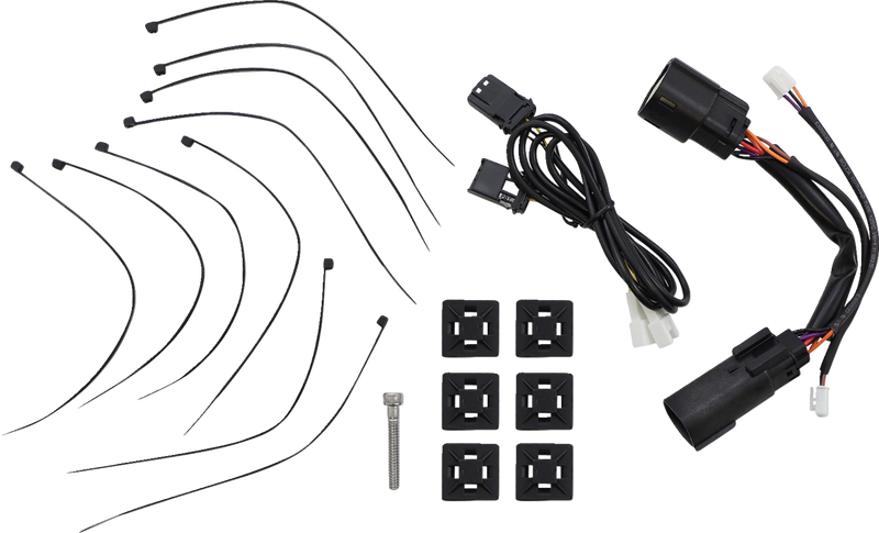 LED Saddlebag Light - Smoke - Chrome