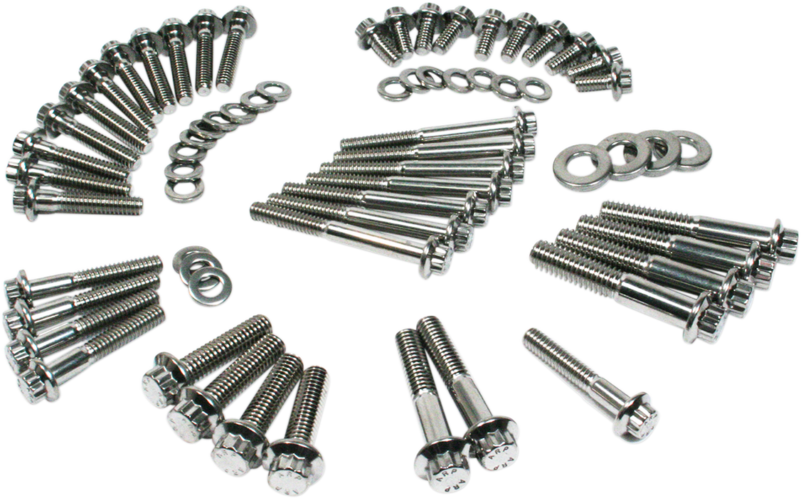 Fastener Kit - External Primary/Transmission - 12-Point - FL