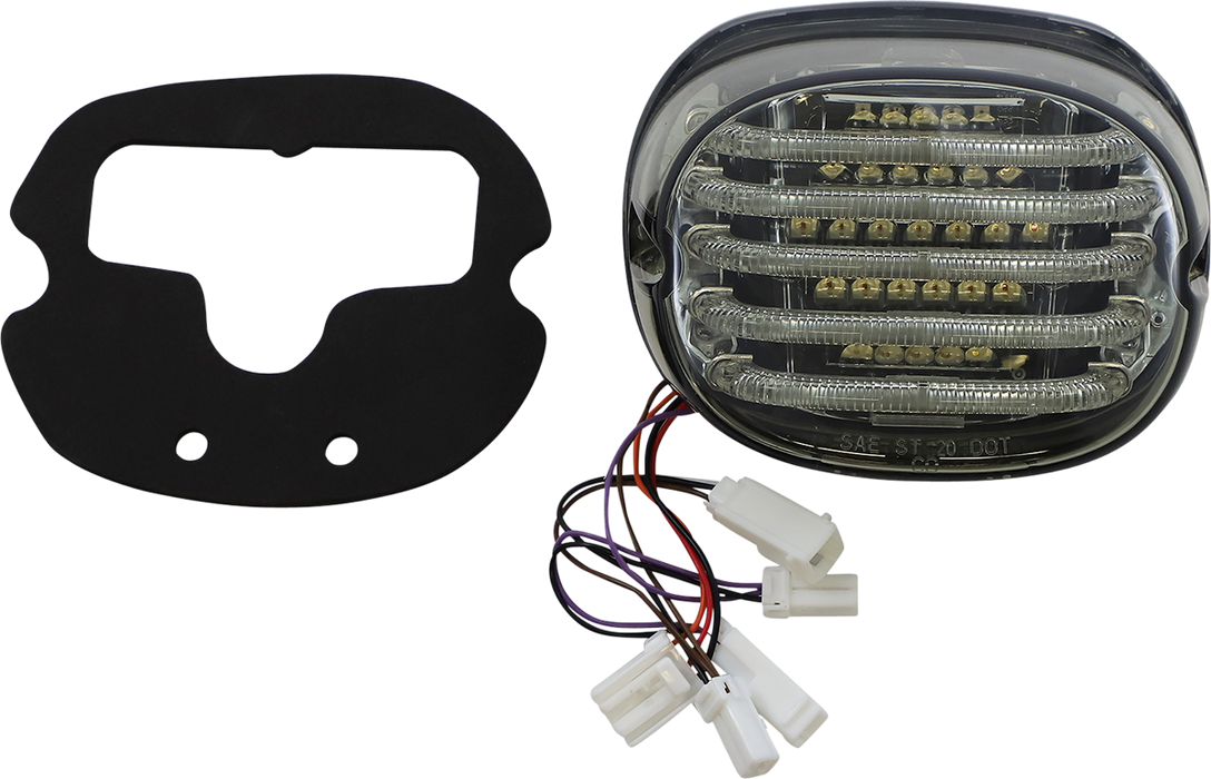 Taillight/Turn Signal - Bottom Window - Smoke Lens