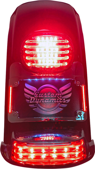 License Plate Frame/Turn Signal Eliminator - Black