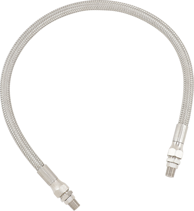 Universal Oil Line - Stainless Steel - 20"