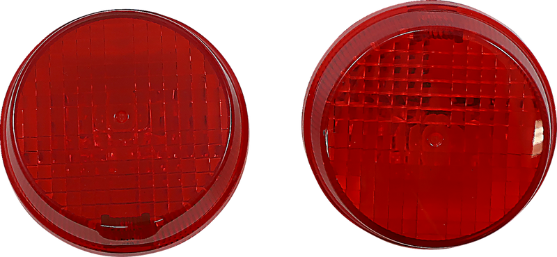Turn Signal Lenses - Red
