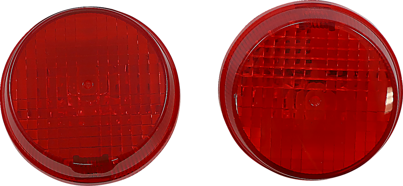 Turn Signal Lenses - Red