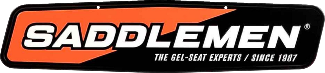 Metal Sign - 24" x 5-1/2" - Black/White