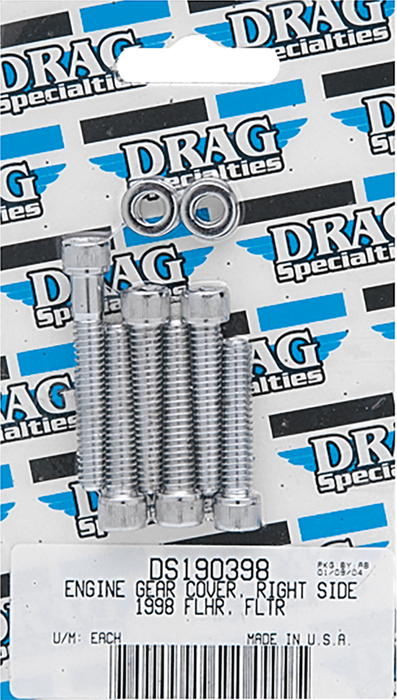 Bolt Set - Cam/Primary/Inspection/Derby Cover - Knurled - '70-'84 Harley-Davidson