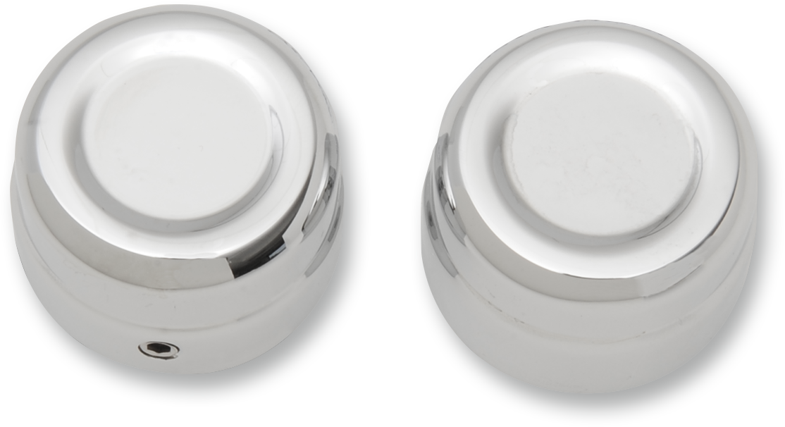 Axle Caps - Rear - Black - Pair