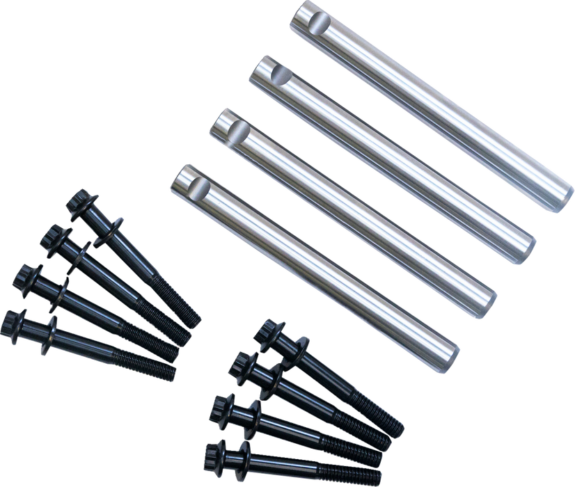 Gorilla Rocker Shaft and Arp Bolt Kit - 5/16"-18 x 2 3/4" - Early Twin Cam | Evolution | XL