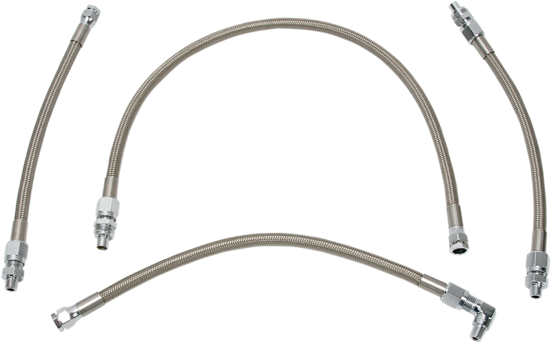 Oil Line Kit - Stainless Steel - Softail