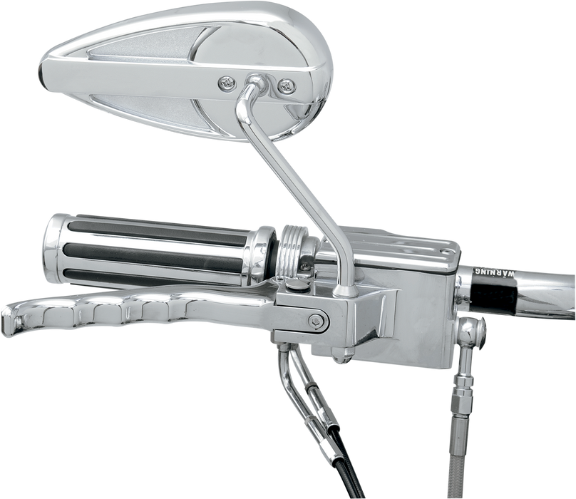 Mirror - Side View - Teardrop - Chrome - Right - Each