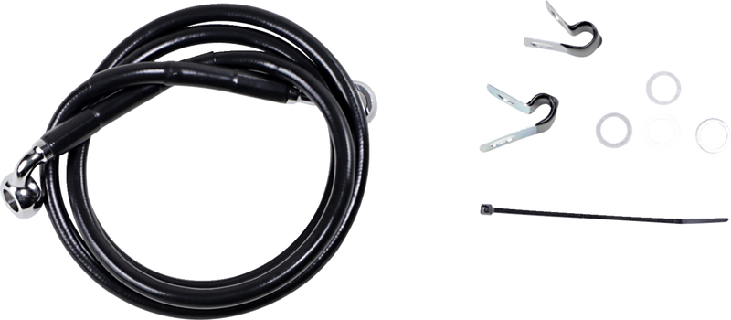 Brake Line - Front (Upper) - Black