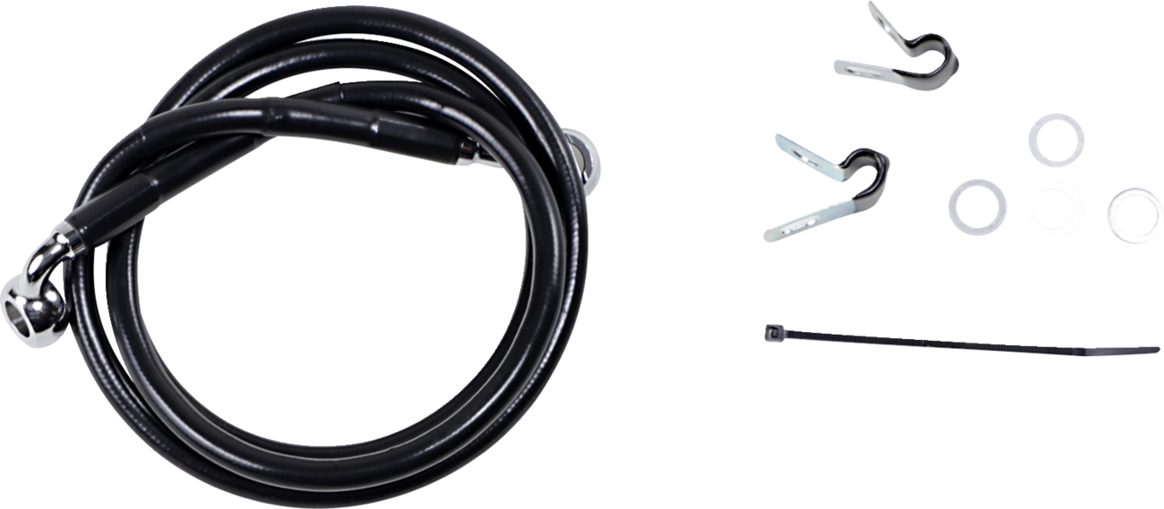 Brake Line - Front (Upper) - Black