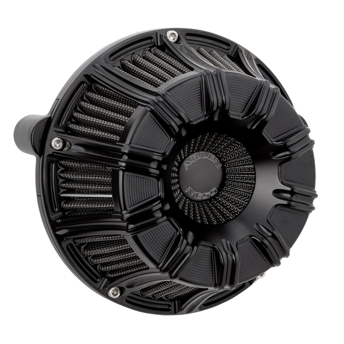10-Gauge® Inverted Series Air Cleaner, All Black