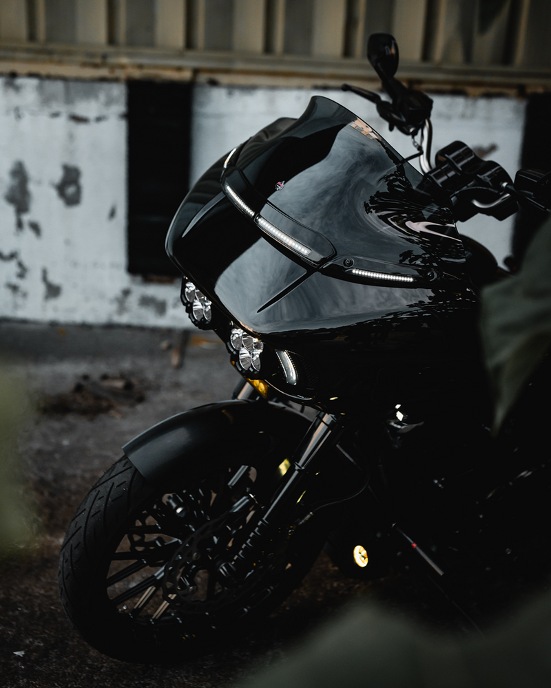 Shark Demon 2 Headlight kit for Road Glides