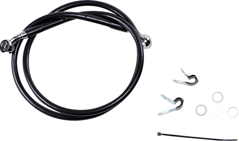 Brake Line - Front (Upper) - Black